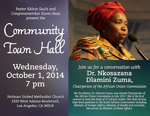 H.E. Dr. Nkosazana Clarice Dlamini Zuma