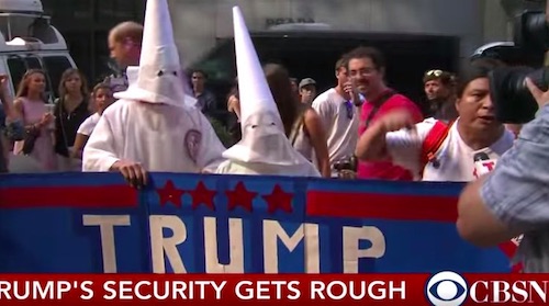 Why Should Trump Disavow Racists, If the GOP Cannot?