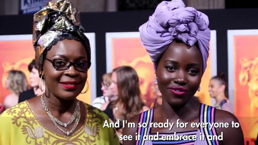 Lupita Nyong’o On Frank Talk: Queen Of Katwe Movie Premiere Red Carpet