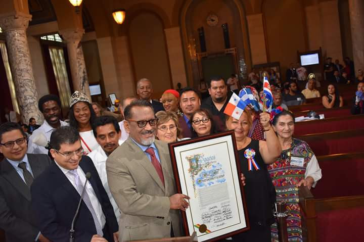 Councilmember Gil Cedillo Approves Proclamation Of Central American Day
