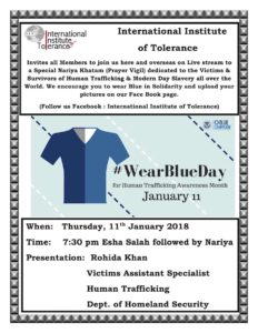 Let's Make a Difference: Wear Blue Campaign