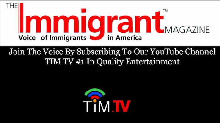Subscribe To TIM TV & Be Notified Of New Quality Immigrant Content
