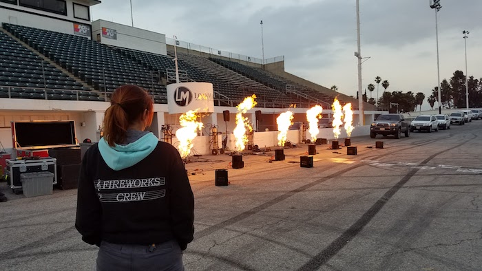 “Playing With Fire” Pyrotechnician/Special FX Artist Yulia Shibinskaya