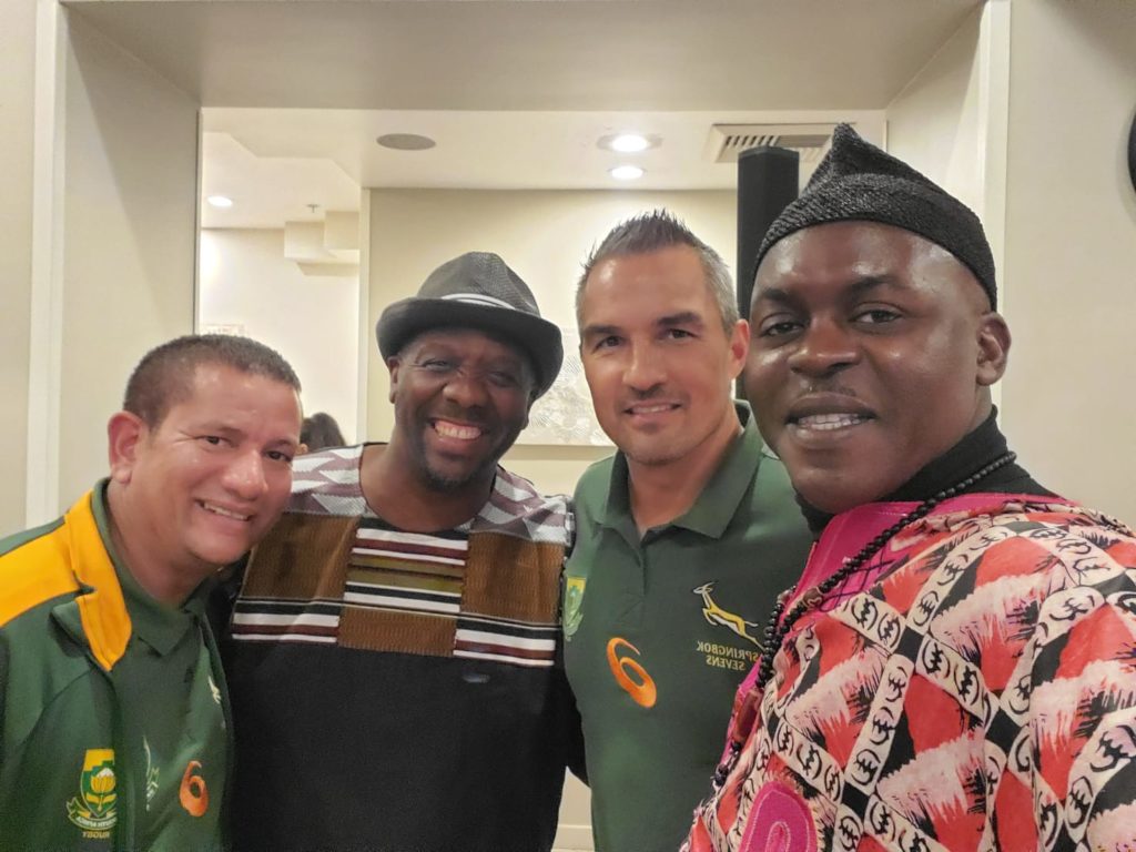 South African Consulate-General LA Receives World Rugby Champions, The Springboks