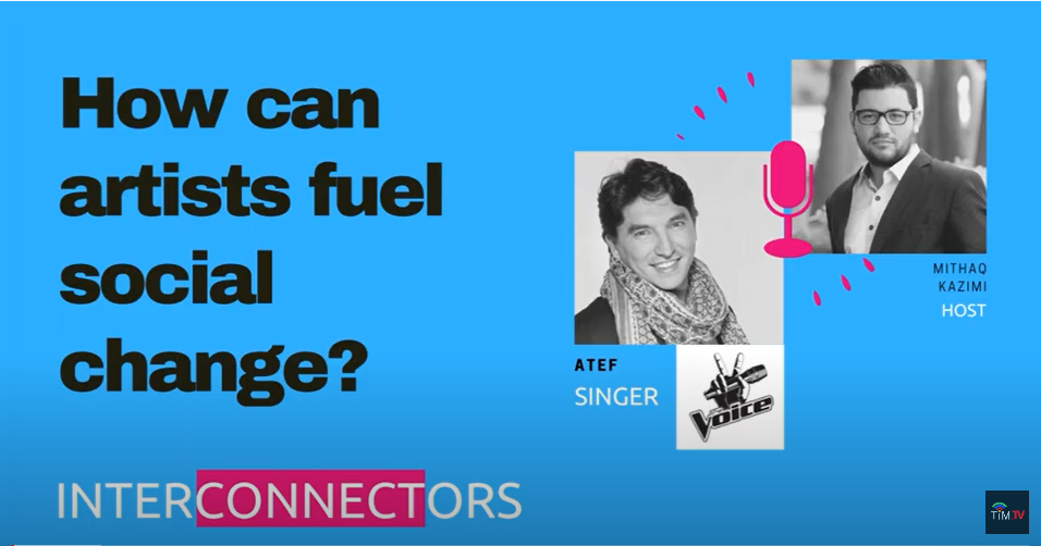 Interconnectors: How can artists fuel social change? | Atef, The Voice semi-finalist