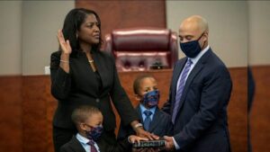 Fabiana Pierre-Louis, daughter of immigrants, sworn in as 1st Black woman on New Jersey Supreme Court - WABC-TV
