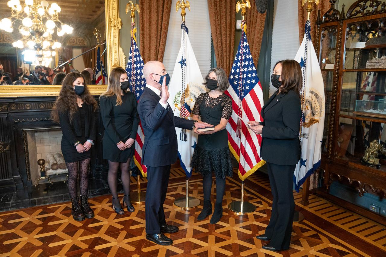 Alejandro Mayorkas Confirmed As 1st Immigrant To Lead DHS : President Biden Takes Office
