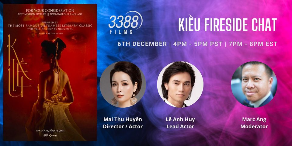 3388 Films Presents Vietnam's Official Selection and Box Office Topper Bố Già (Dad, I’m Sorry) and Award-Winning Period Drama Kiều FYC for 2022 Awards Season