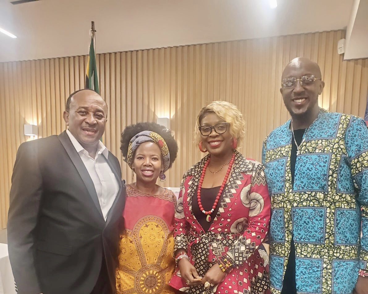 Her Excellency Naledi Pandor Honors Solomon Linda On South African Heritage Day In LA