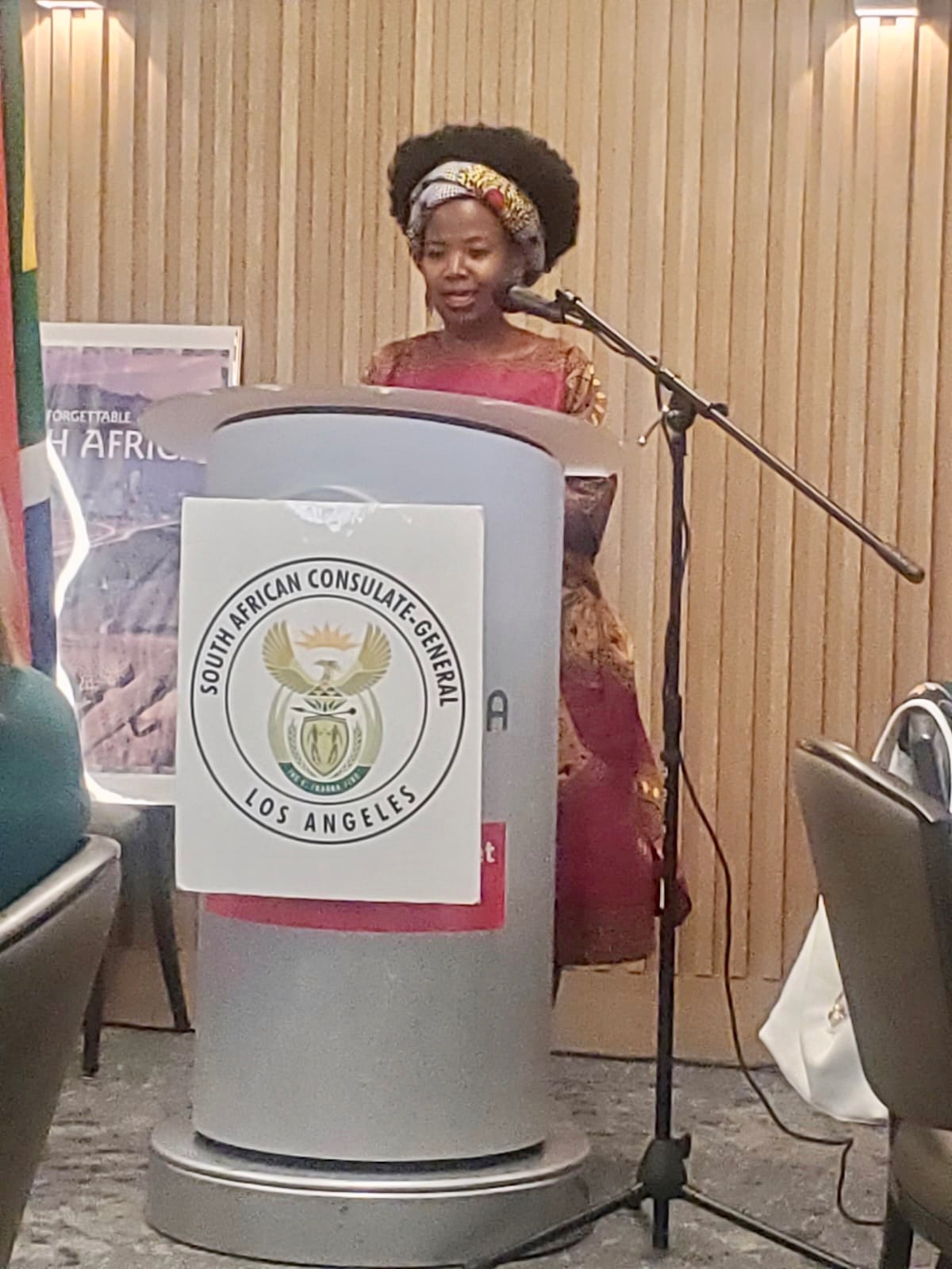 Her Excellency Naledi Pandor Honors Solomon Linda On South African Heritage Day In LA