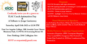 ELAC's Annual International Animation Day Celebrates Czech Animation