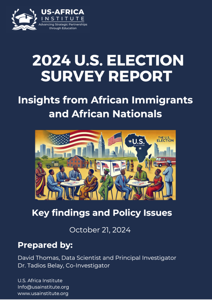 U.S. Africa Institute Unveils Key Findings from 2024 U.S. Election Survey