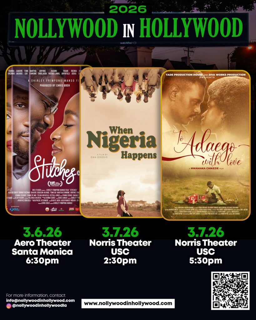 Nollywood in Hollywood Announces Official Film Selection for 2026 Showcase